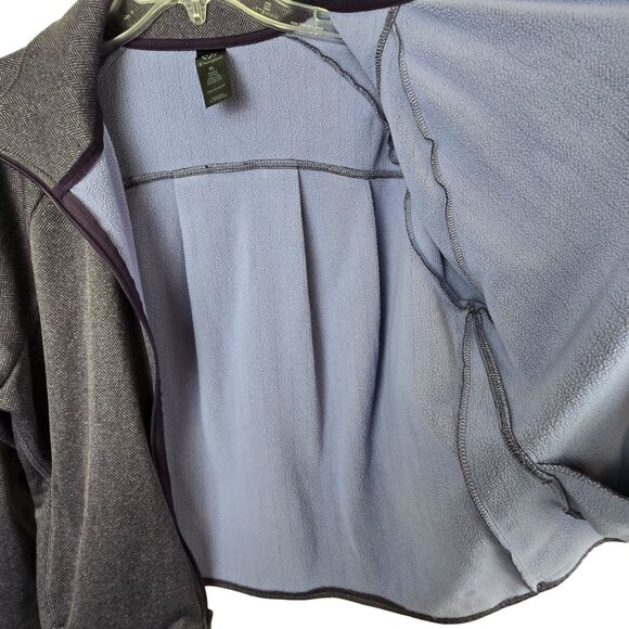 Womens Sporty Outdoor Runners Rain Wind Breaker Sweater Jacket Champion XL Grey - Picture 9 of 11